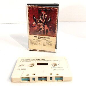 REO Speedwagon ~ Nine Lives (cassette, 1979) tested and works